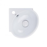 Раковина Qtap Leo с донным клапаном QT11115010W SD00043851