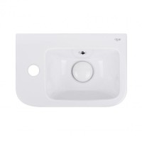 Раковина Qtap Tern с донным клапаном QT171110100LW SD00043856
