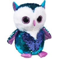 Мягкая игрушка Совёнок Топаз с пайетками 18 см Fancy 103753