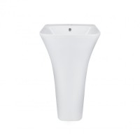 Раковина напольная моноблок Qtap Crow с донным клапаном QT0511G315W SD00043852