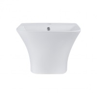 Раковина подвесная моноблок Qtap Crow с донным клапаном QT0511G815W SD00046570