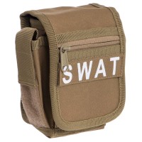 Сумка тактическая на пояс SILVER KNIGHT SWAT (нейлон, оксфорд 900D, размер 15х11,5х6см) Хаки (PT0410)