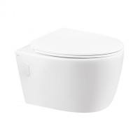 Унитаз подвесной Qtap Leo безободковый с сиденьем Soft-close QT11331002ERW SD00042550