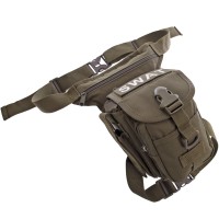 Сумка тактическая на бедро SILVER KNIGHT SWAT TY-229 (нейлон, оксфорд 900D, размер 28х27х10см) Оливковый (PT0400)