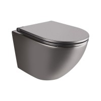 Унитаз подвесной Qtap Robin New безободковый с сиденьем Soft-close QT1333046ENRMB SD00037239