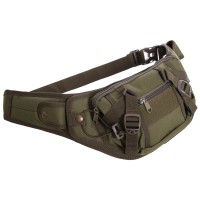 Сумка тактическая на пояс SILVER KNIGHT TY-175 (нейлон, оксфорд 900D, размер 40х20х3см) Оливковый (PT0418)