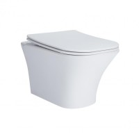 Унитаз подвесной Qtap Presto безободковый с сиденьем Soft-close QT24332615EW SD00045934