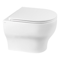 Унитаз подвесной Qtap Aries безободковый с сиденьем Soft-close QT0333063ERW SD00042551